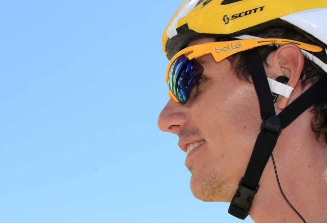 Daryl Impey (Orica-GreenEdge) is the first South African to wear the yellow jersey.
