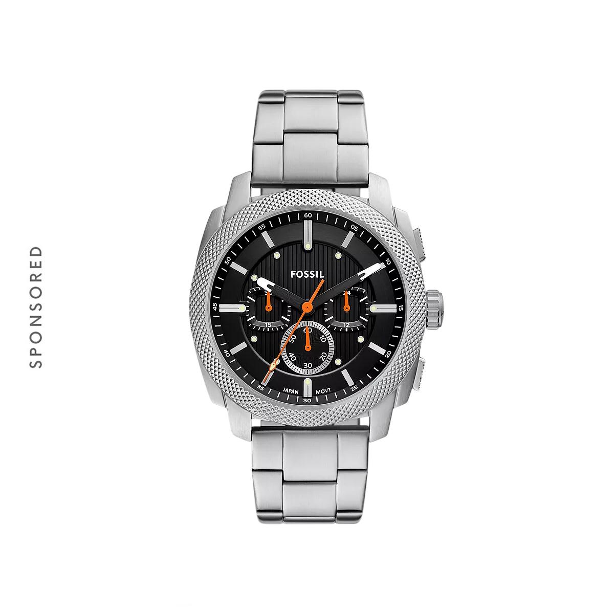 Fossil, Machine Chronograph Stainless Steel Watch