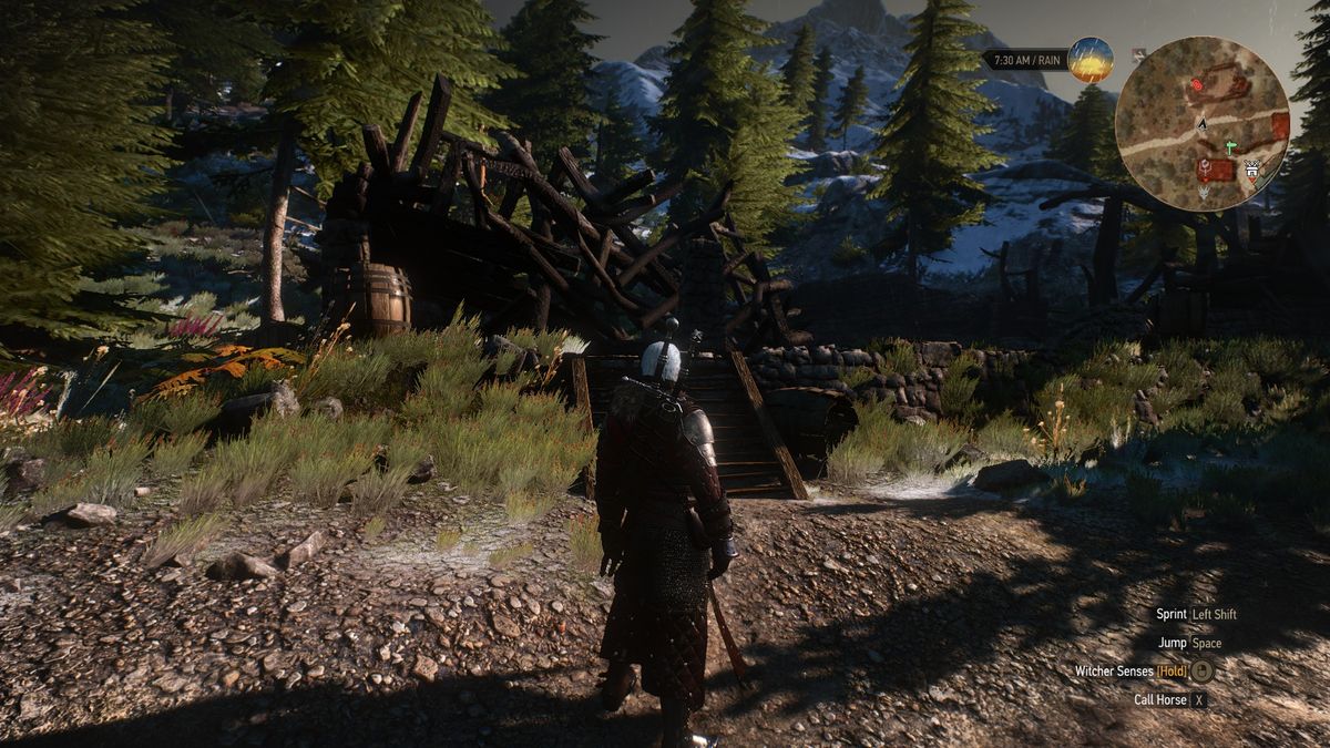 The Witcher 3 ursine steel sword