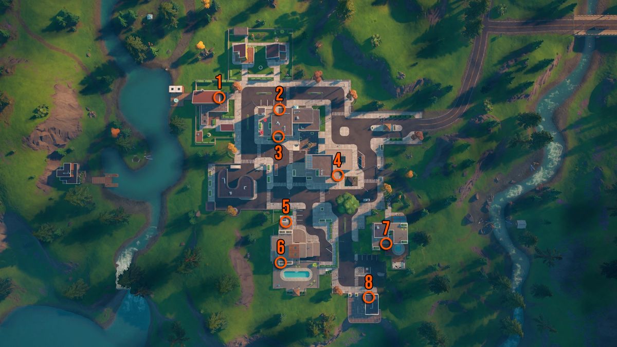 Fortnite flower vase locations where to find them in Lazy Lake