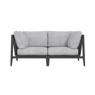 Outdoor gray sofa