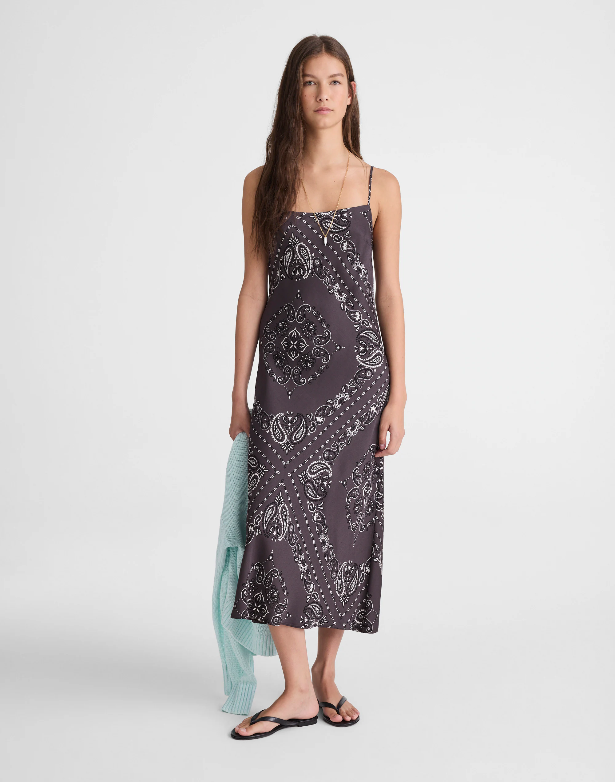 Cami Midi Slip Dress