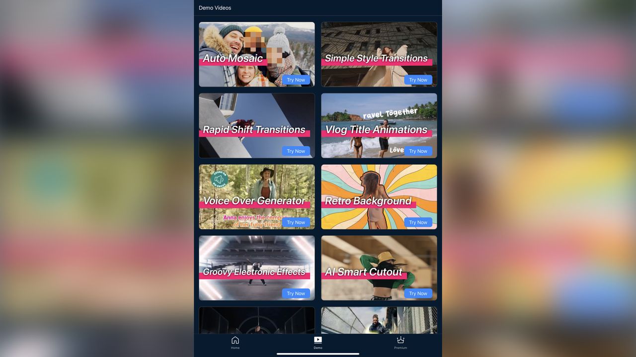 CyberLink PowerDirector on iOS during our video editing app review