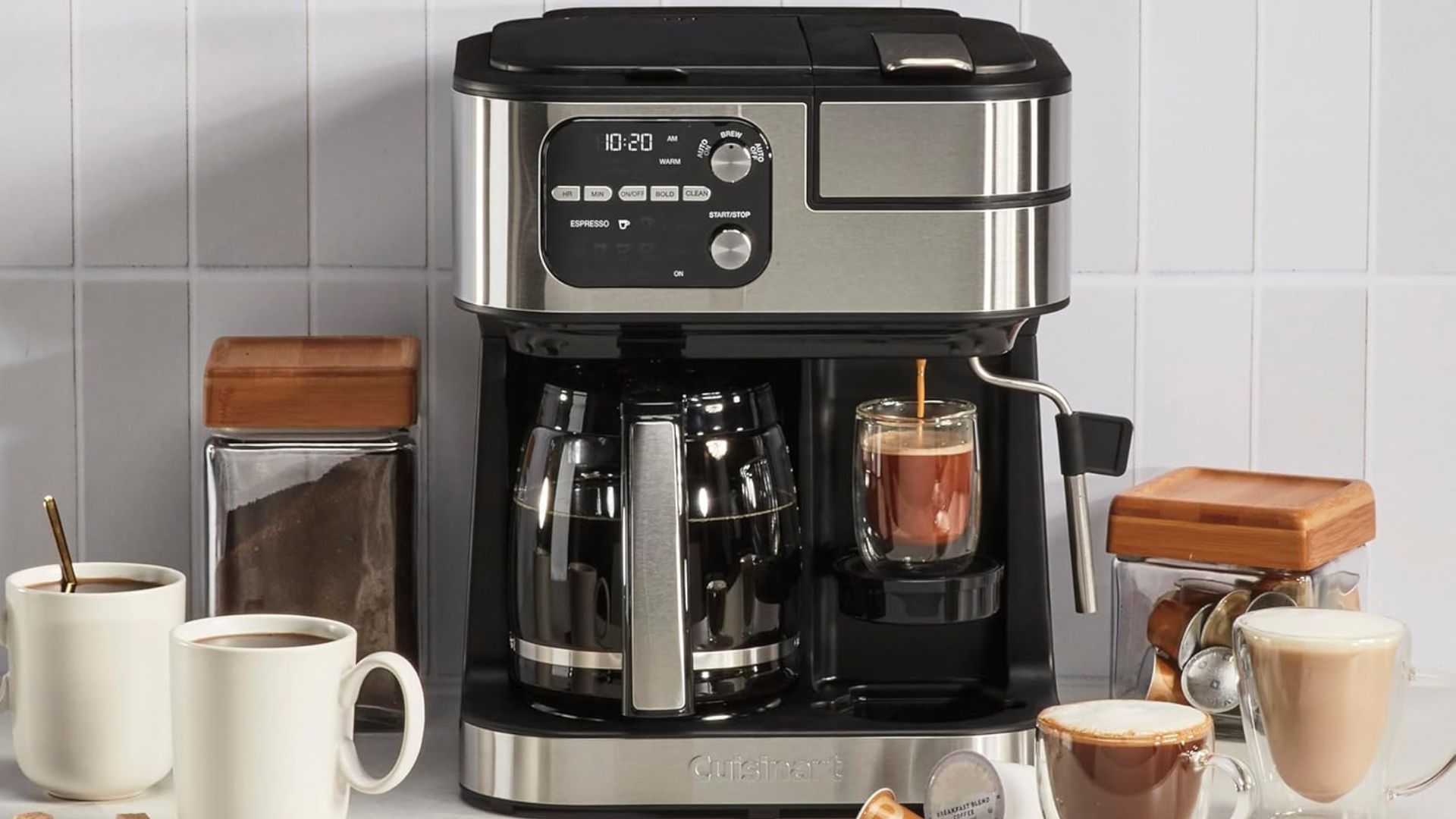 Cuisinart Coffee Center Barista Bar 4-in-1