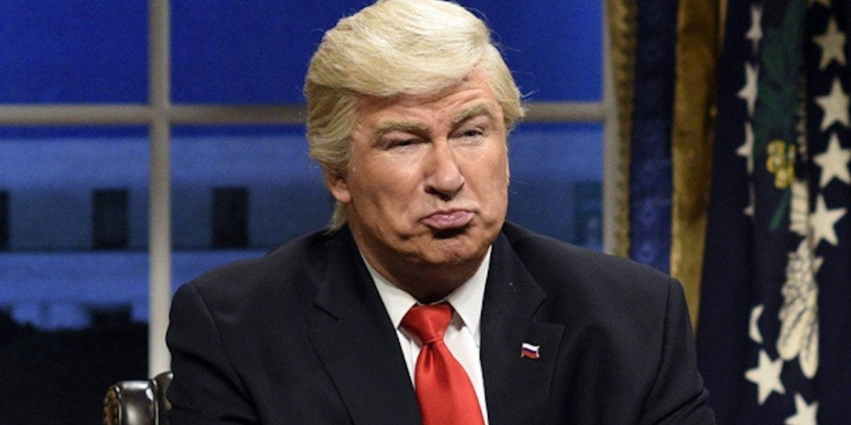 Alec Baldwin as Donald Trump on Saturday Night Live