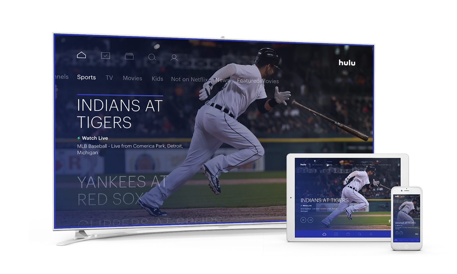 Hulu with Live TV review: Sports games Credit: Hulu