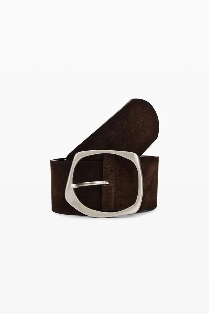 Desigual, Wide suede leather belt