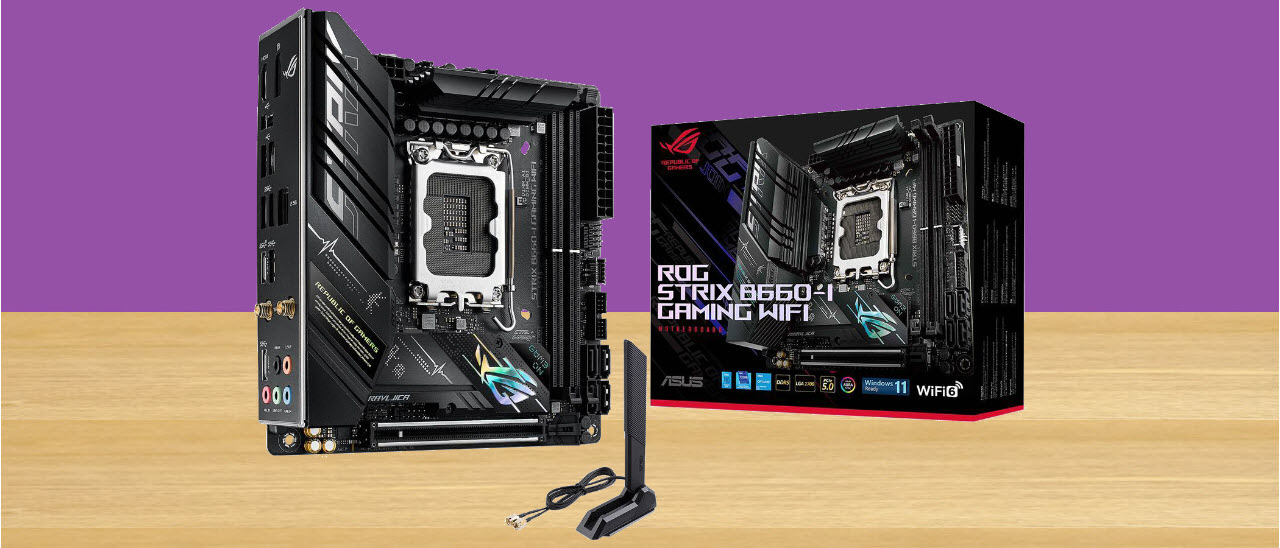 Firmware, Software and Test System - Asus ROG Strix B660-I Gaming 