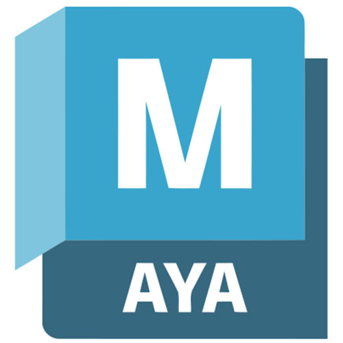 The logo of Maya, one of the best animation software programs