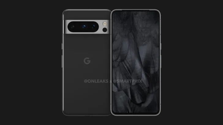 Google Pixel 8 Pro render