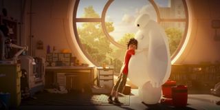 Big Hero 6 Still-Hiro hugging Baymax