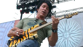 George Lynch during Crossroads Guitar Festival - Day Two at Fair Park in Dallas, Texas