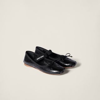 Naplak Leather Ballerinas