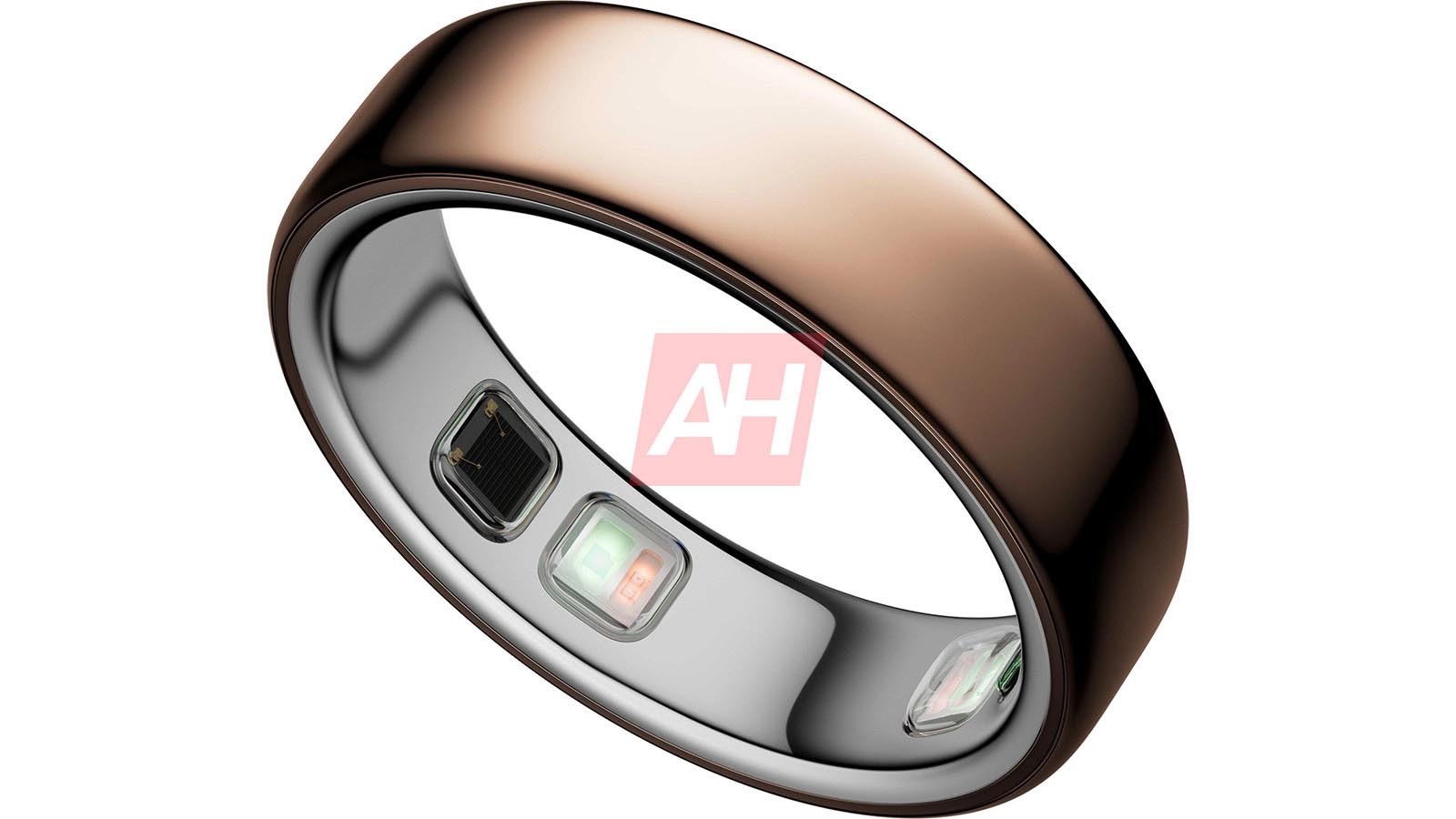 Brushed / bronze colorway Oura Ring 5, published by Android Headlines