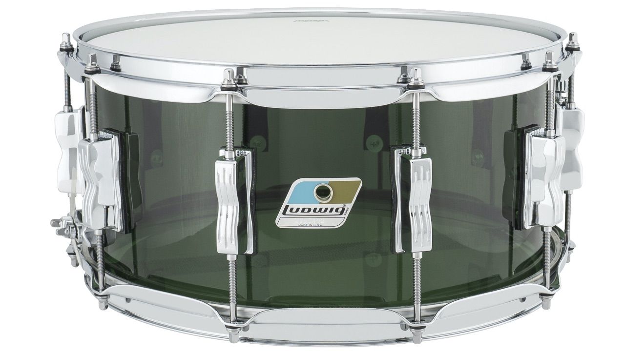 Ludwig Vistalite 50th Anniversary finishes