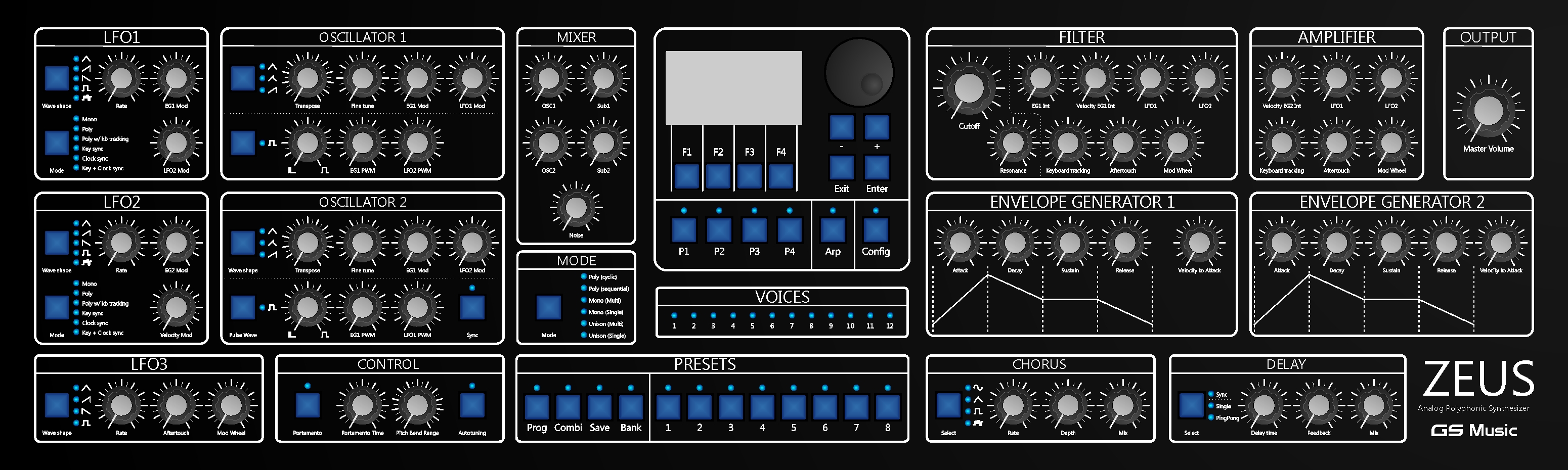GS Muci Zeus polysynth prototype