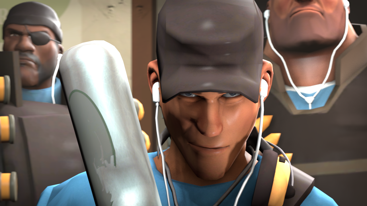 Team Fortress 2 earbuds