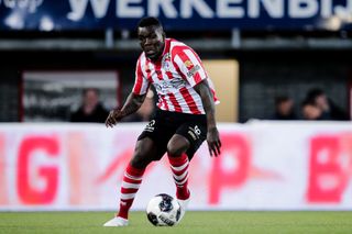 Royston Drenthe in action for Sparta Rotterdam in April 2019.