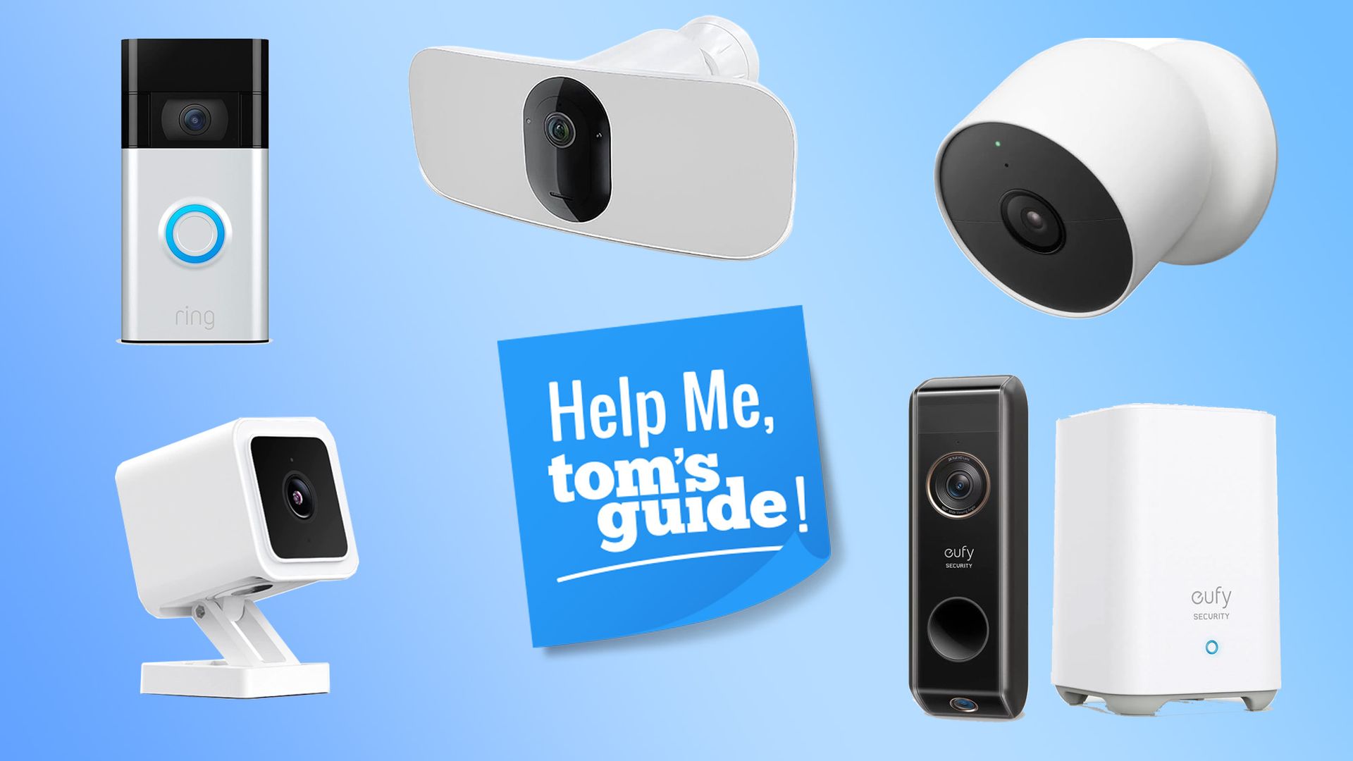 Help me, Tom's Guide What security camera and video doorbell should I