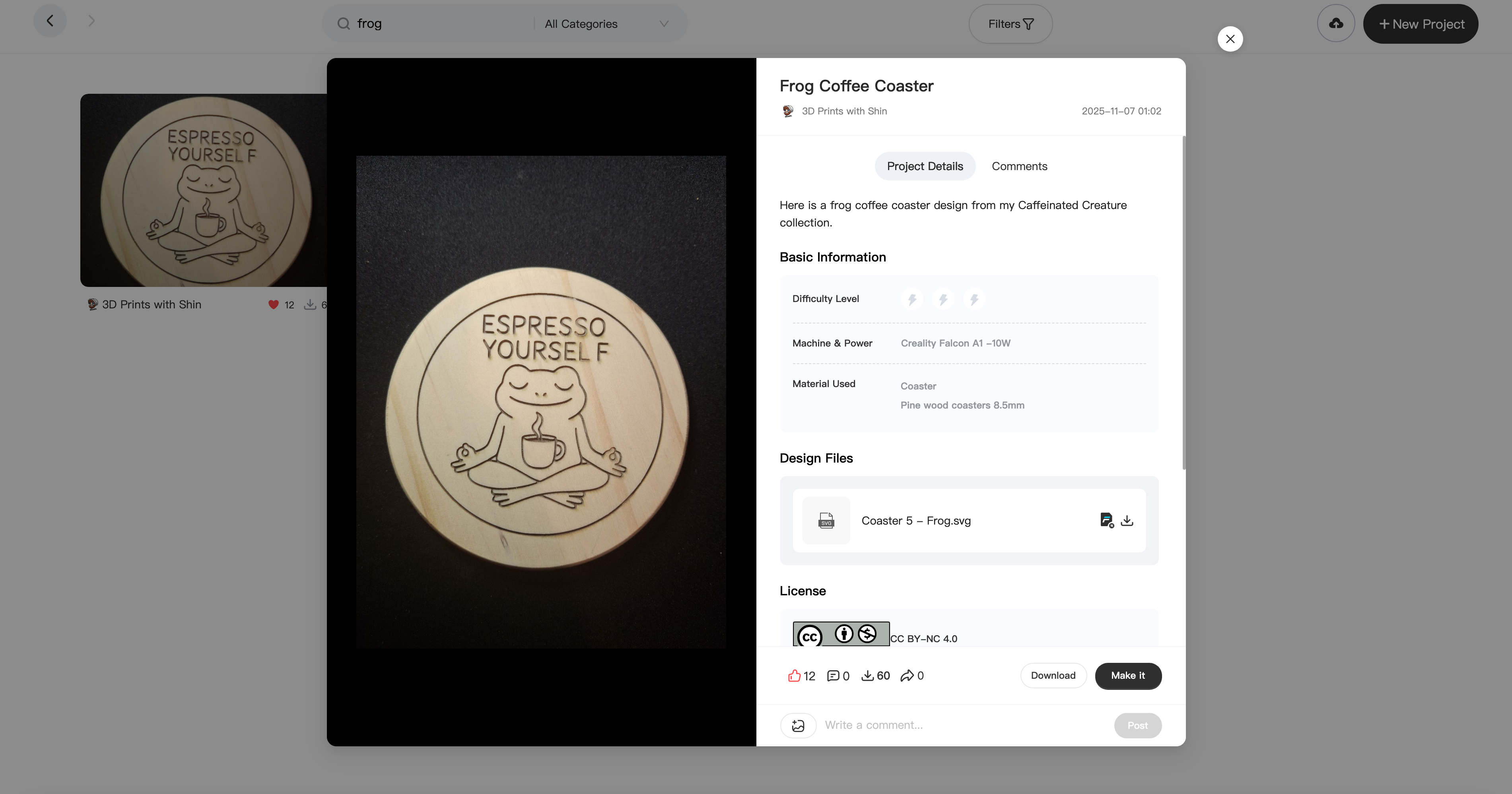 Software for Creality Falcon2 Pro 60W