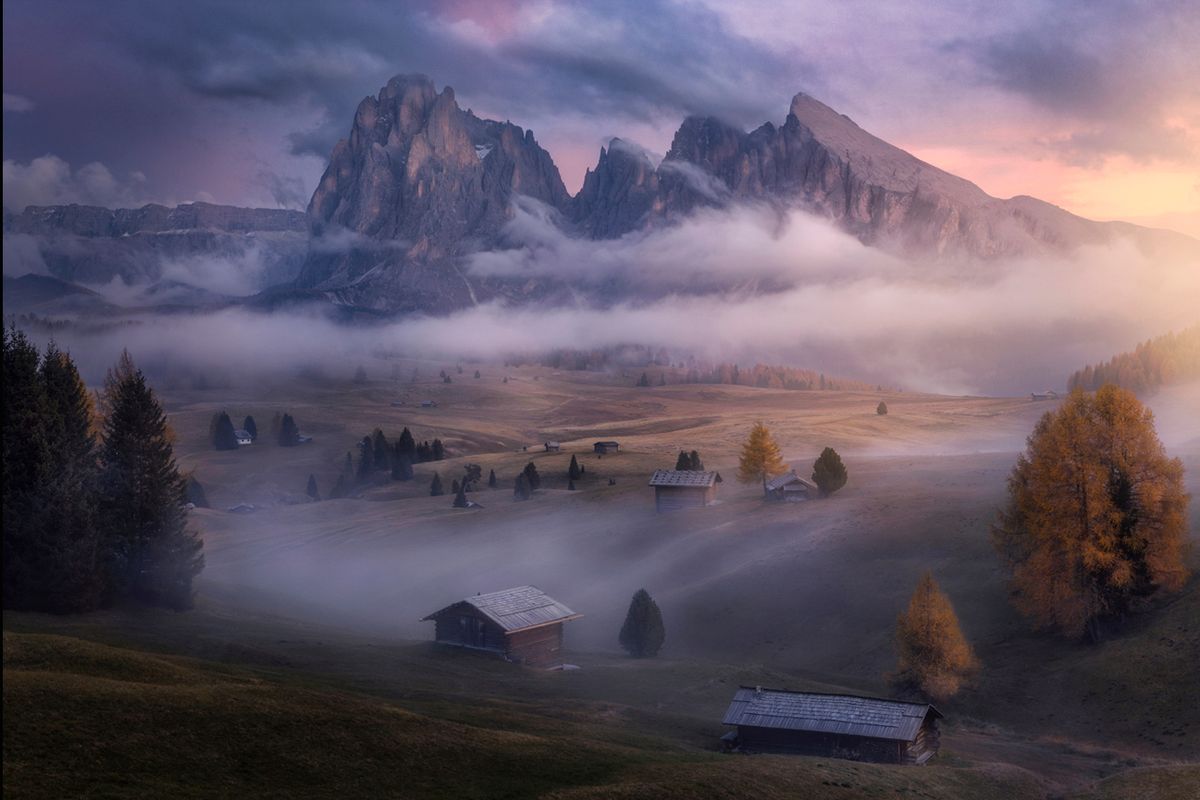 ‘Like Heaven, The Long Wait Paid Off’ by Luka Vunduk, photographed in Alpe di Siusi, Italy, in 2022