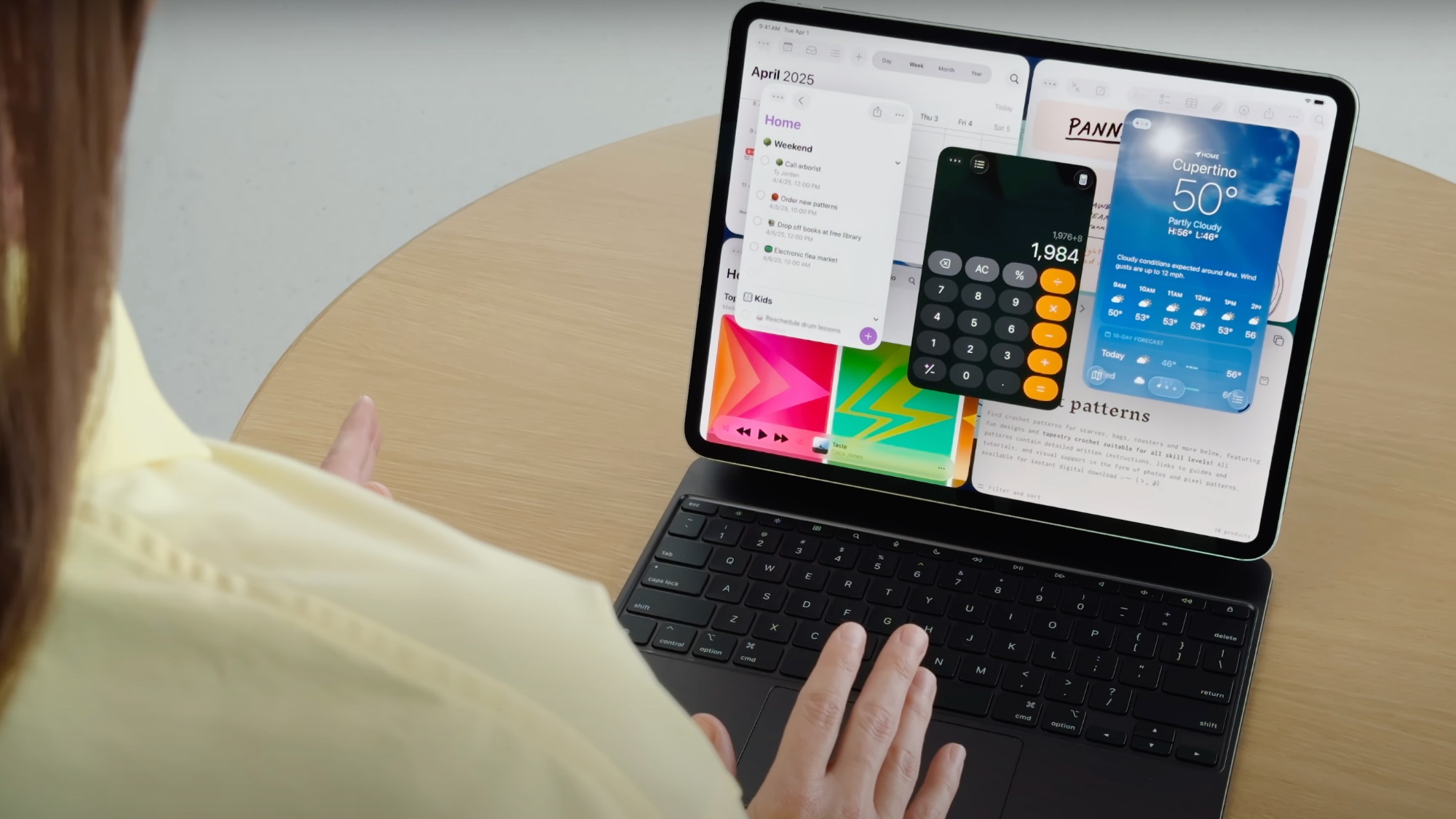 iPadOS 26 on iPad