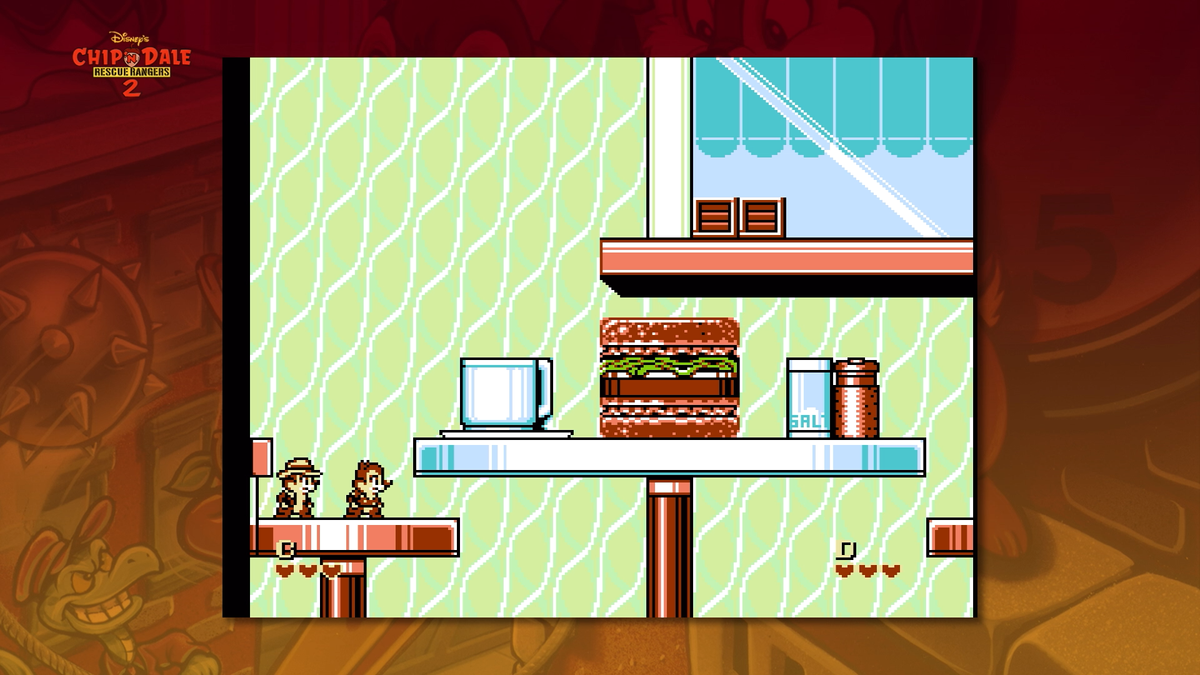 Retro Disney game screens, pixel art