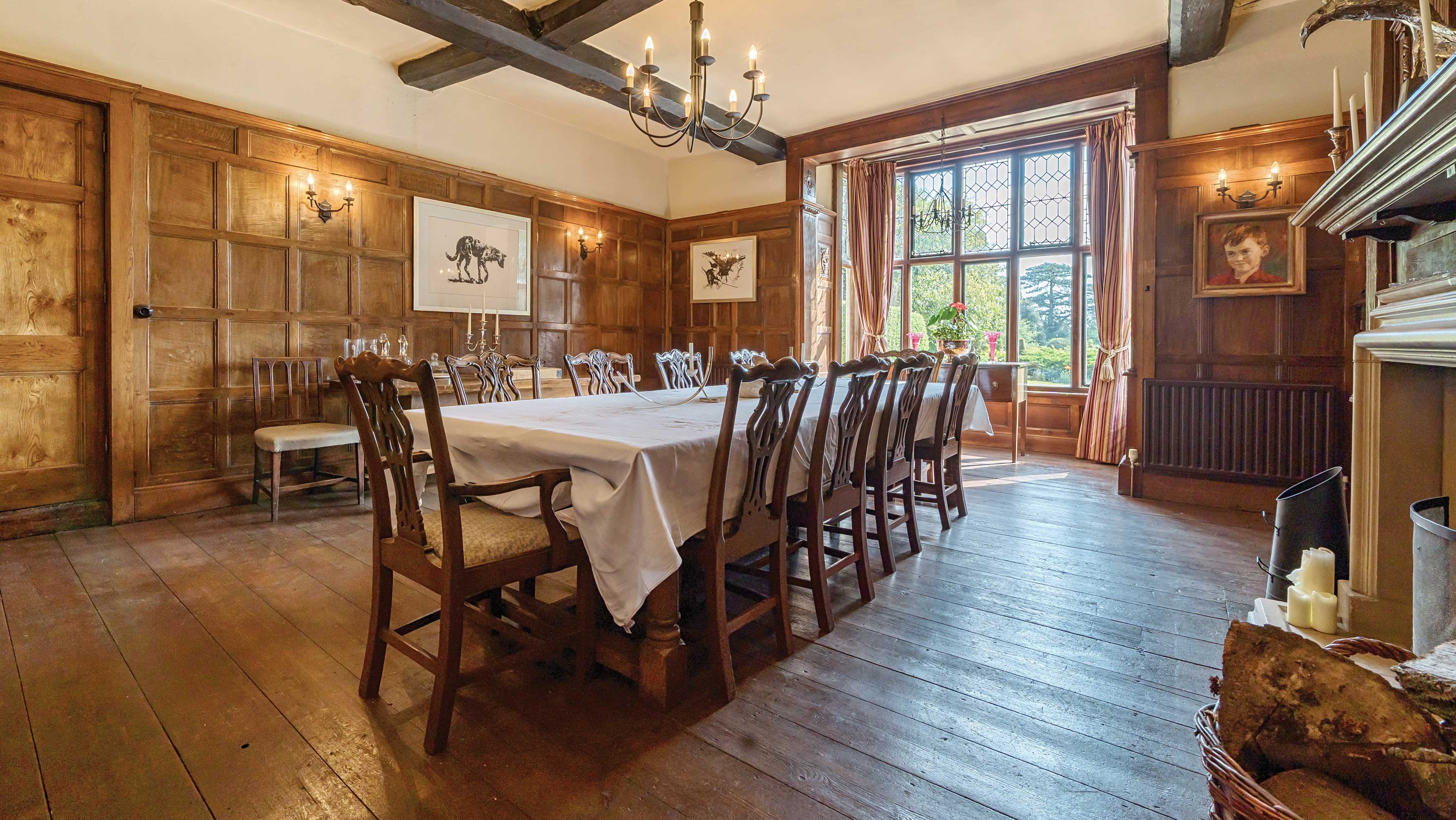 Lavenham Hall in Suffolk - pictures from David Burr Estate Agents