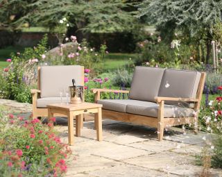 Rosemoor Reclaimed Sofa and armchair by Jo Alexander