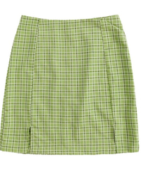 WDIRARA Women's Plaid Skirt | $9.99 - $21.99