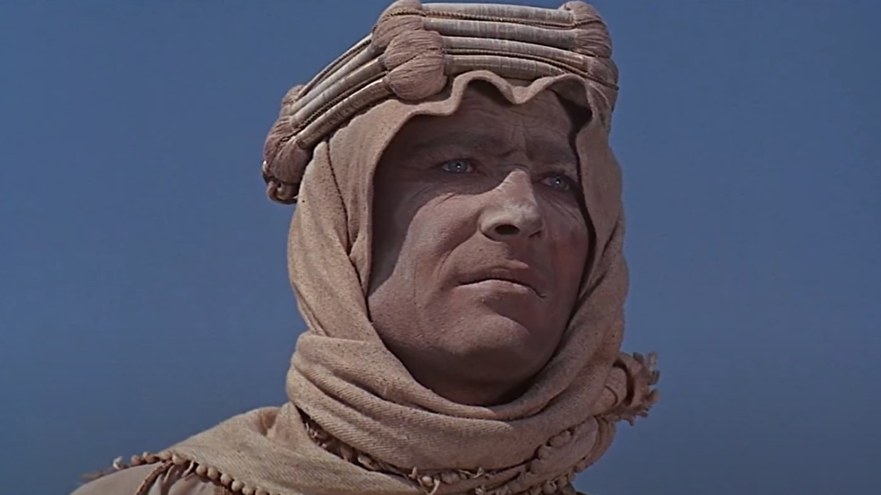 Peter O'Toole in Lawrence of Arabia