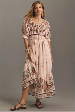 Anthropologie The Somerset Maxi Dress: Puff-Sleeve Edition