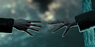 Remus Lupin and Tonks' hands during the Battle of Hogwarts