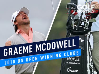 Graeme McDowell 2010 US Open Winning Clubs