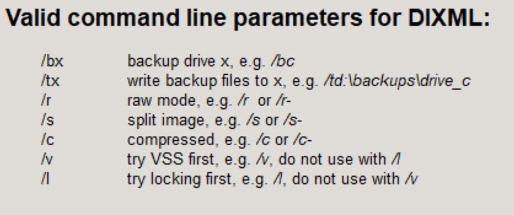 Parameters