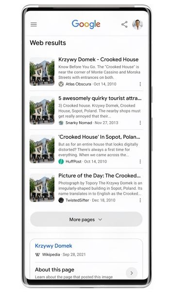 Google's "About this image" will offer information about how other news websites or sources have used a photo.