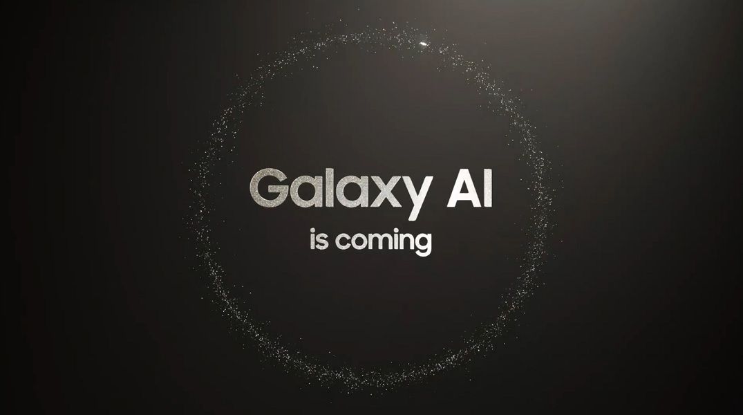 Samsung&#039;s &quot;Galaxy AI&quot; teaser, set to be revealed during its Unpacked event.