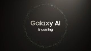 Samsung's "Galaxy AI" teaser, set to be revealed during its Unpacked event.