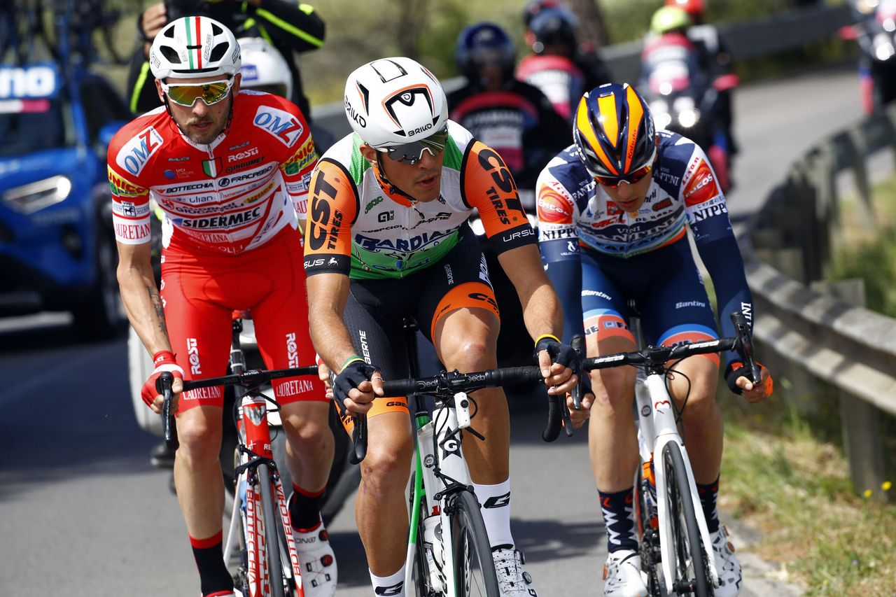 The main break on stage 4 of the Giro d'Italia