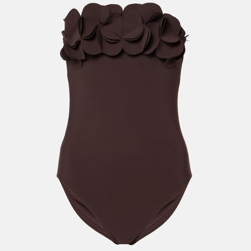 My Theresa floral appliqué swimsuit