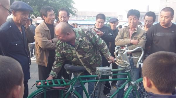 There are bikes of all shapes and sizes on show at the Tour of Beijing.