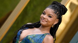 Halle Bailey at the 2024 People's Choice Awards