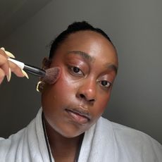 WWW Editor applying blush