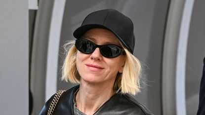 Naomi Watts at Rome Airport on October 22, 2026 in Italy