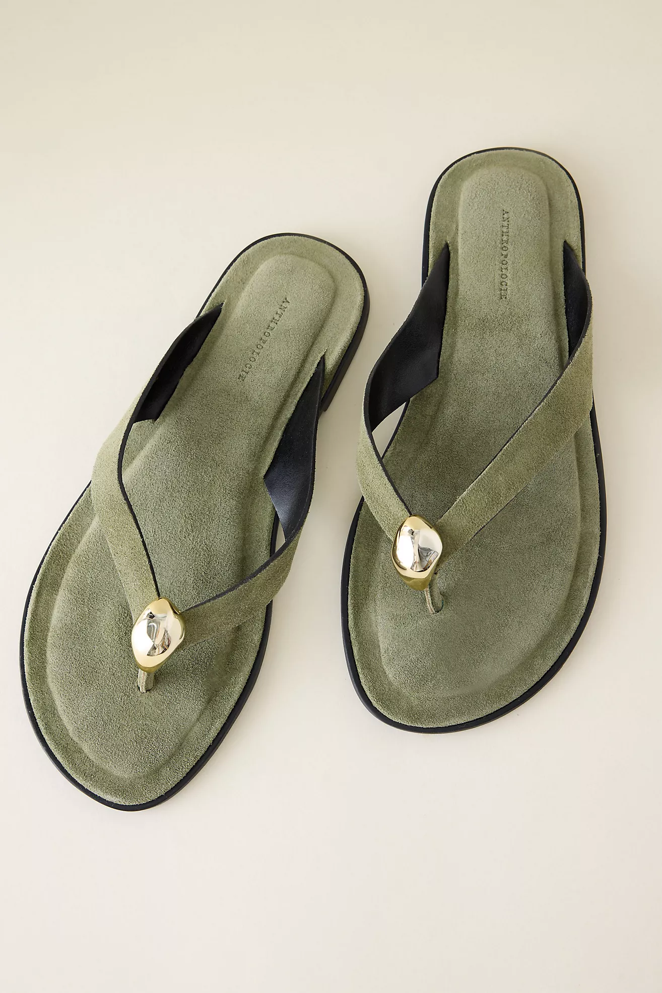 By Anthropologie Mila Thong Sandals