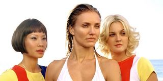 Lucy Liu, Cameron Diaz and Drew Barrymore in Charlie's Angels