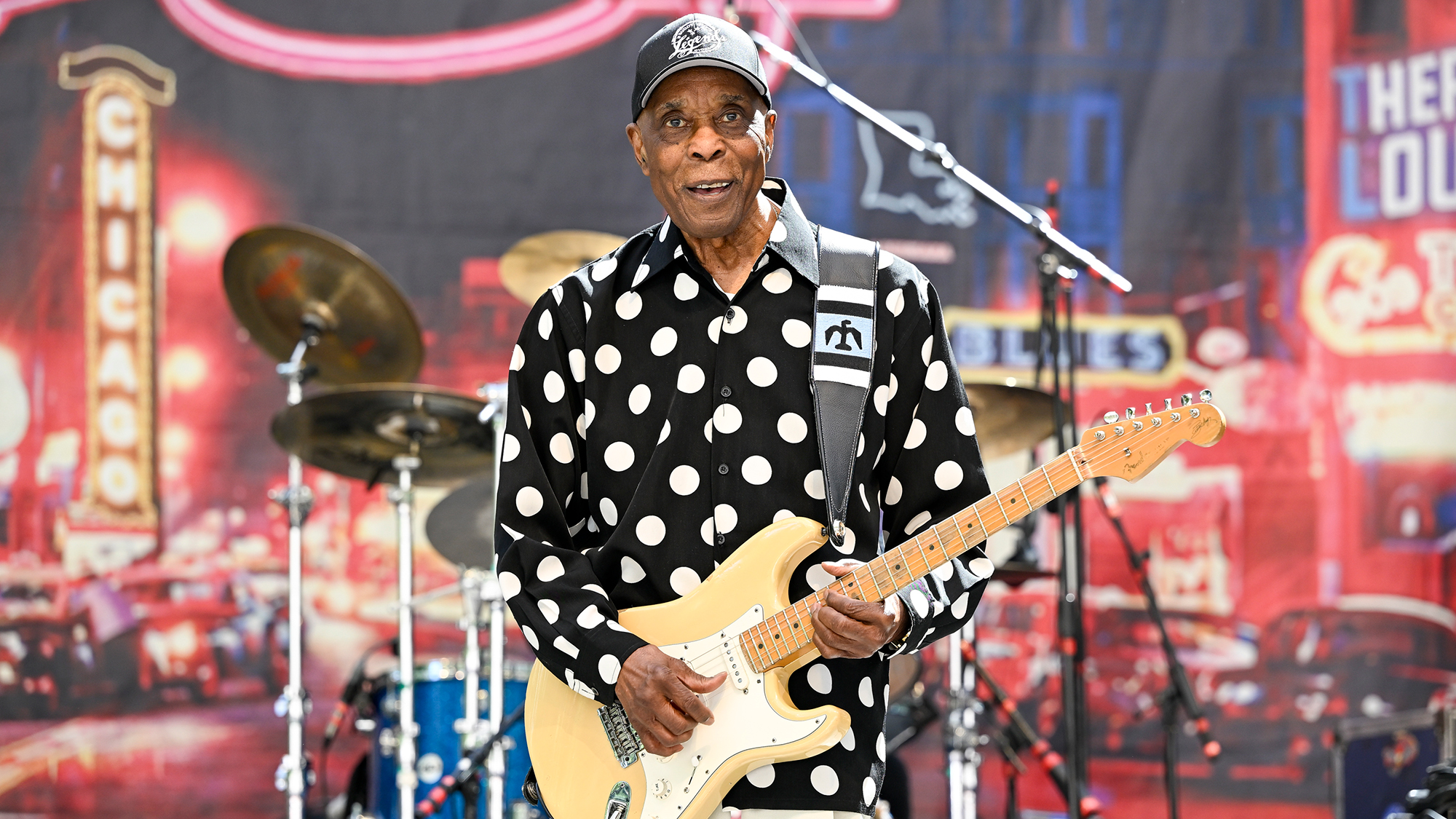 Buddy Guy performs at Stern Grove on August 06, 2023 in San Francisco, California
