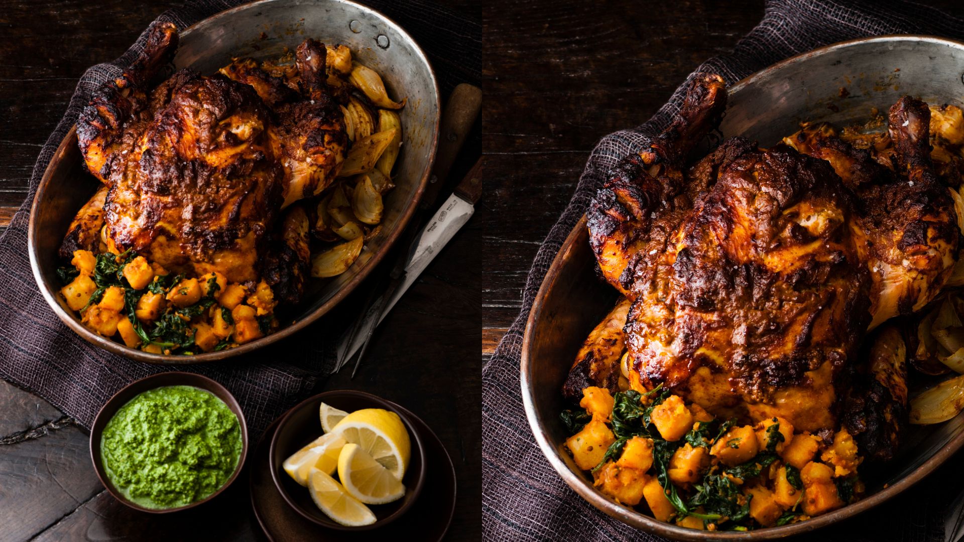 Tikka roast chicken, one of woman&home's sunday lunch ideas