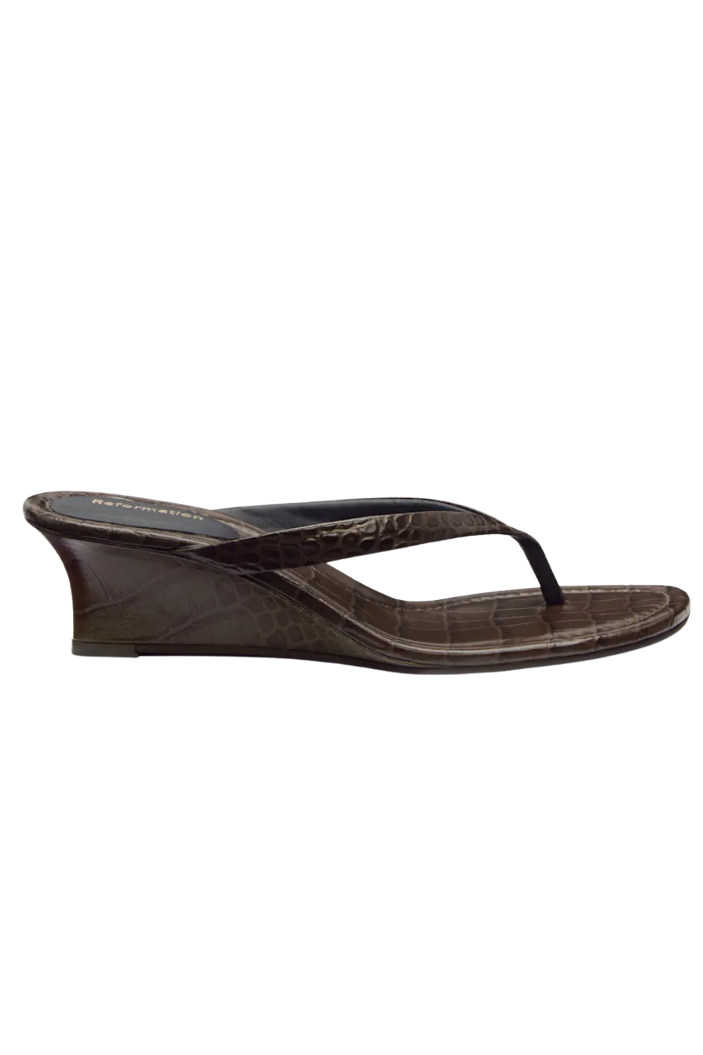 Amelia Thong Wedge Sandal