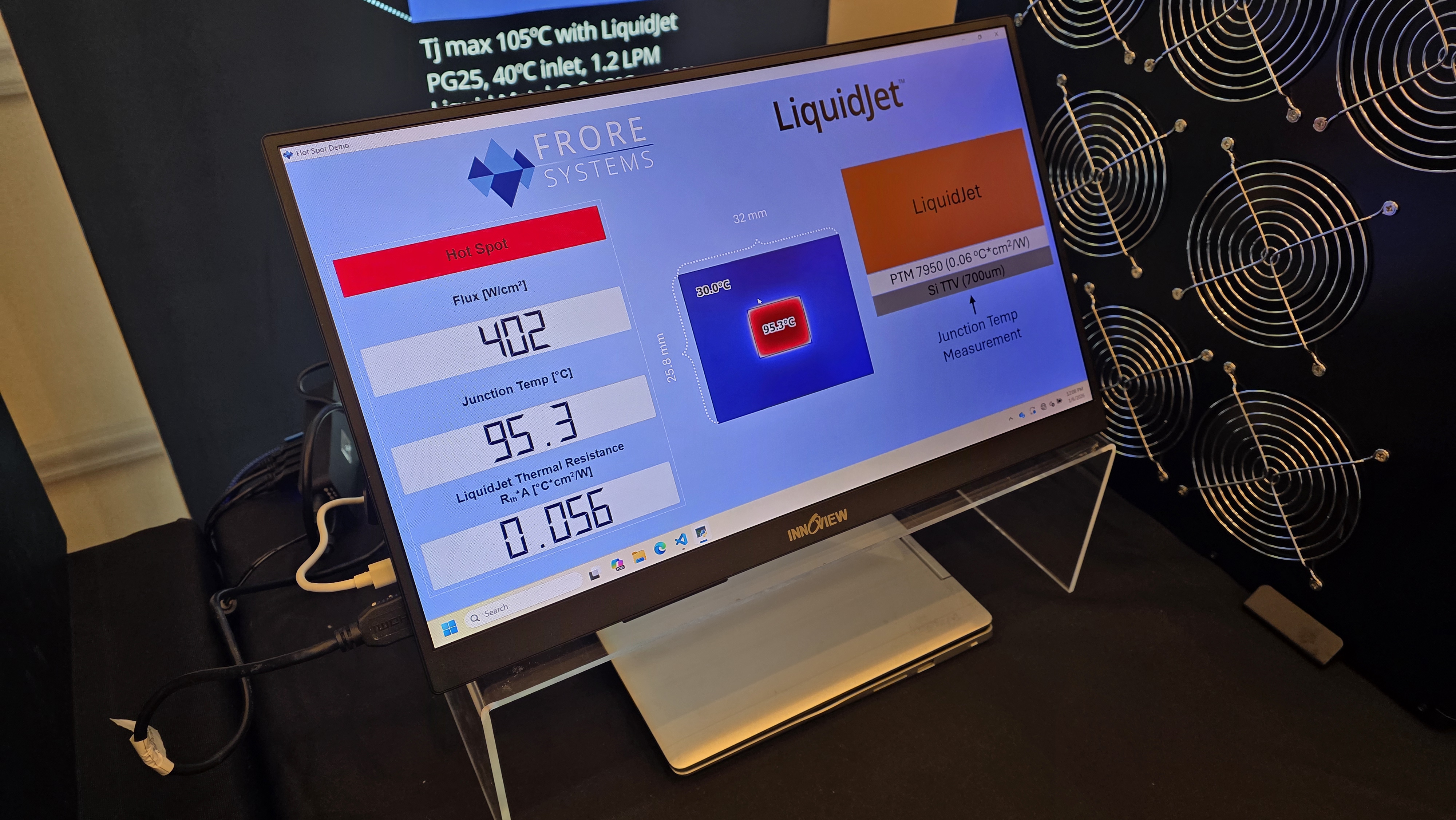 Frore Systems CES 2026 AirJet and LiquidJet live demo